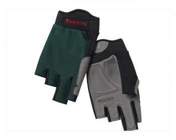 Westin Drip UPF Half Finger Glove Deep Forest